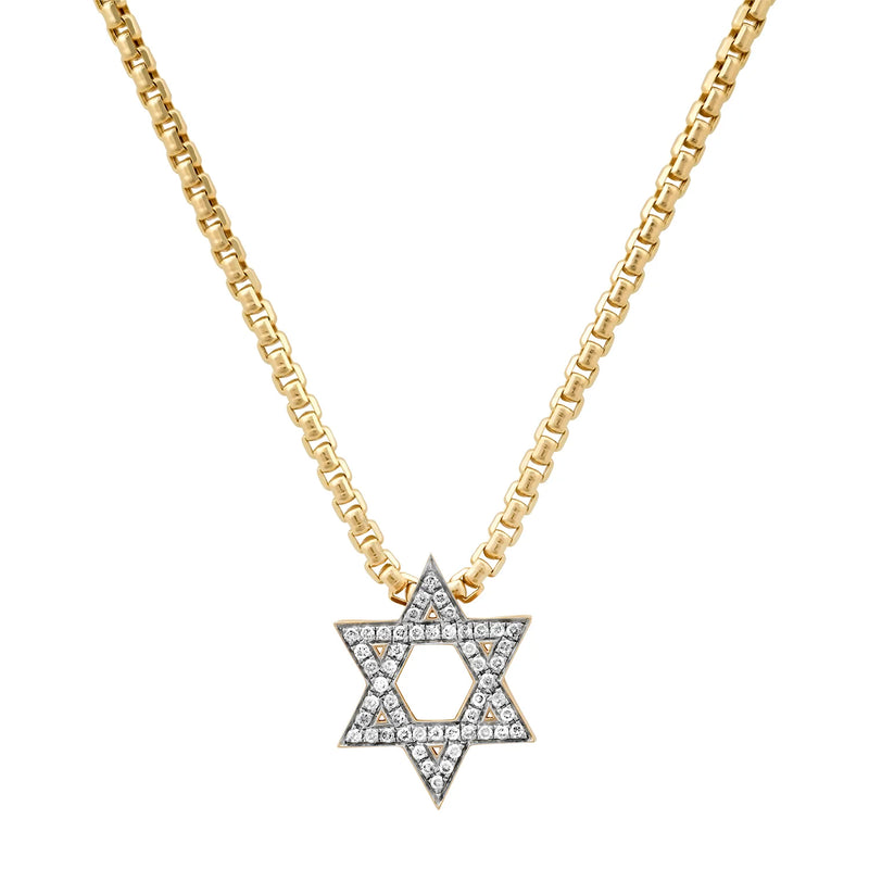 Pave Magen Necklace