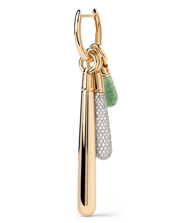 Green Aventurine Drop Pendant