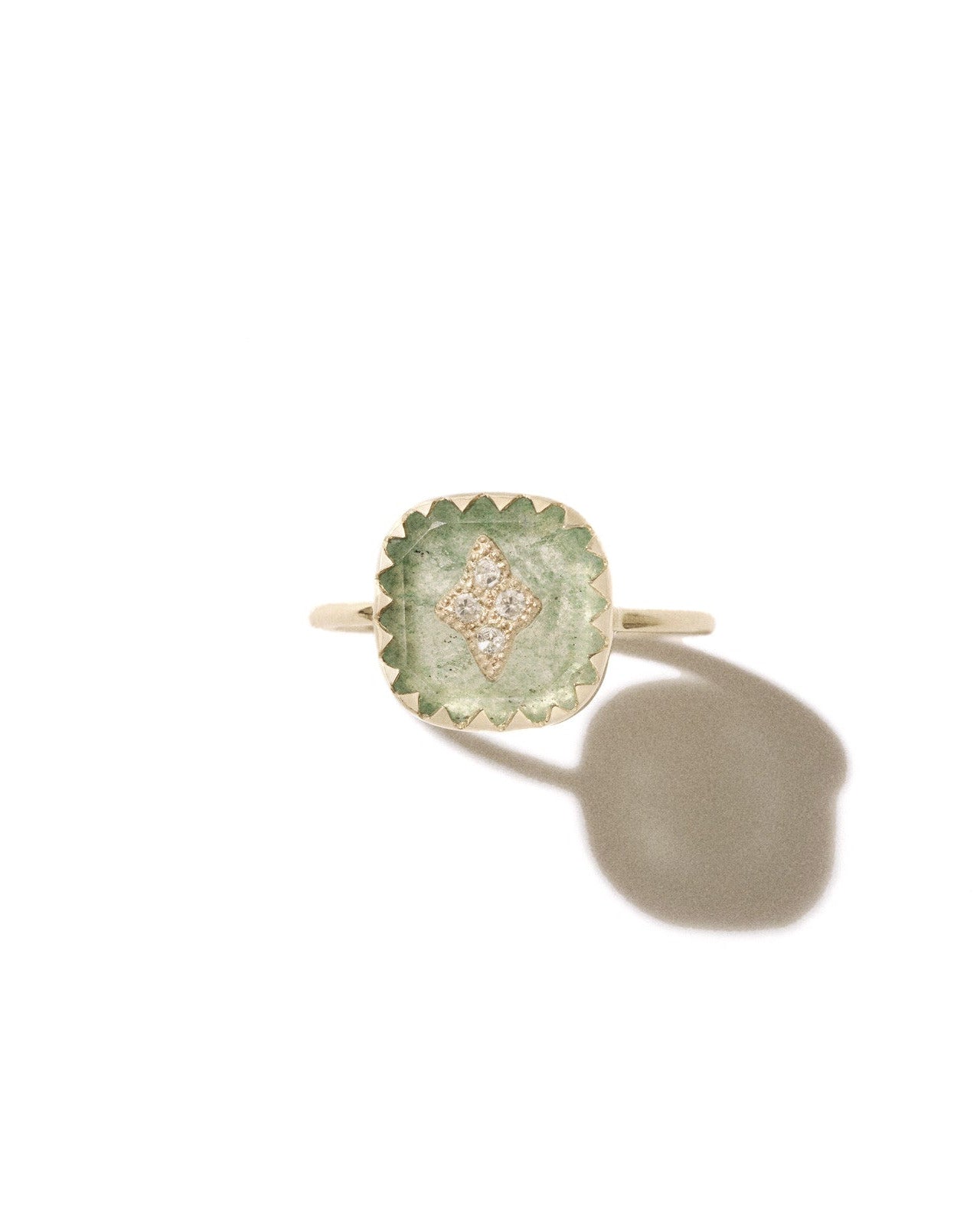 Ring PIERROT AVENTURINE QUARTZ