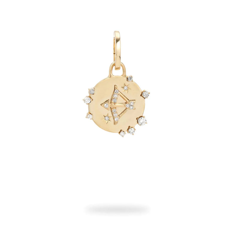 Zodiac Diamond Hinged Charm