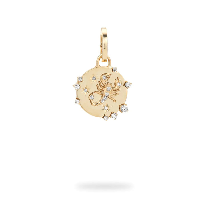 Zodiac Diamond Hinged Charm