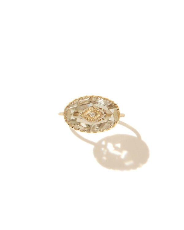 Ring SOUAD GREEN AMETHYST