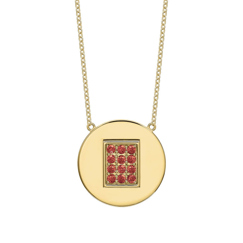 The Birthstone Token Necklace