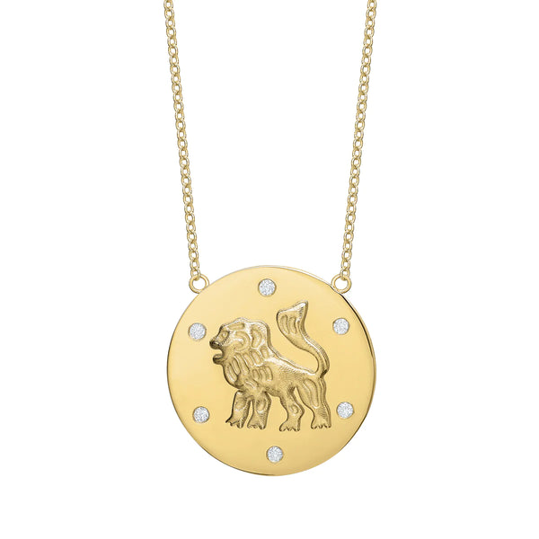 The Majestic Lion Token Necklace