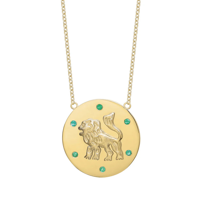 The Majestic Lion Token Necklace