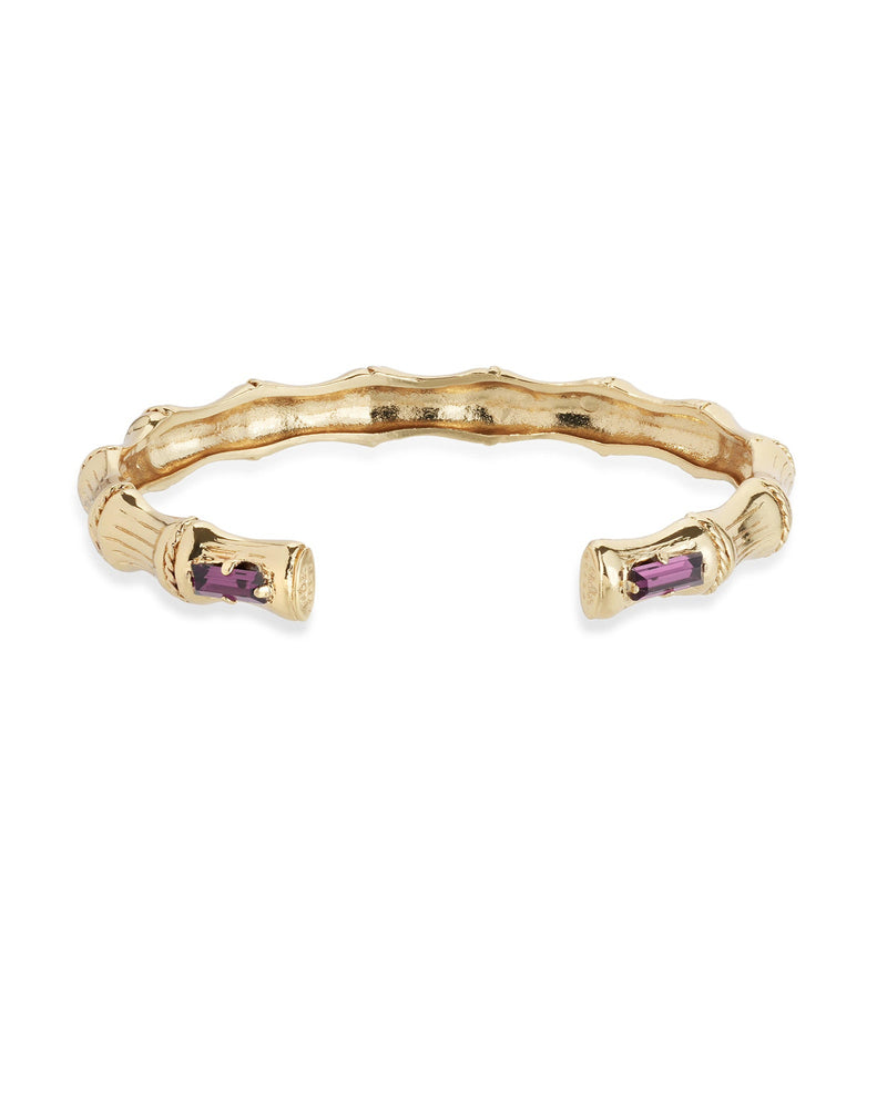 Bambou jonc strass bracelet