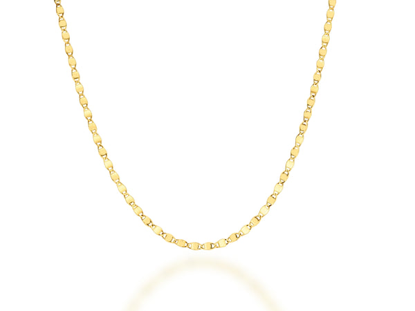 14K Yellow Gold Shimmer Chain