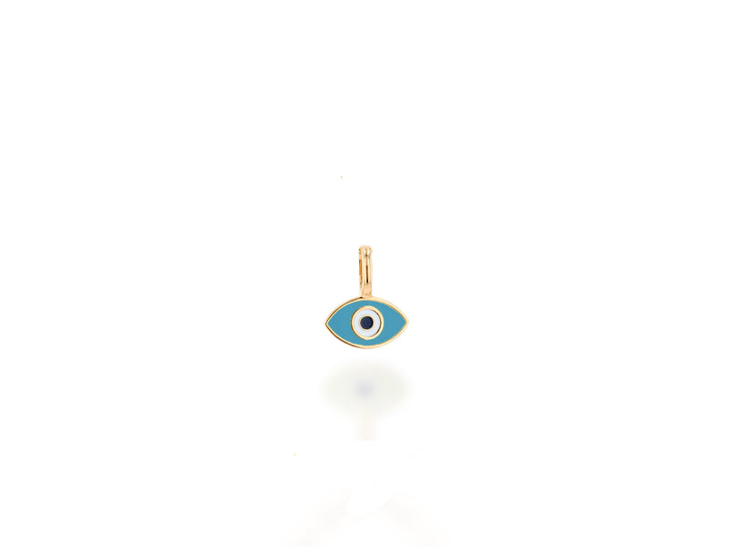 Evil Eye Enamel Charm