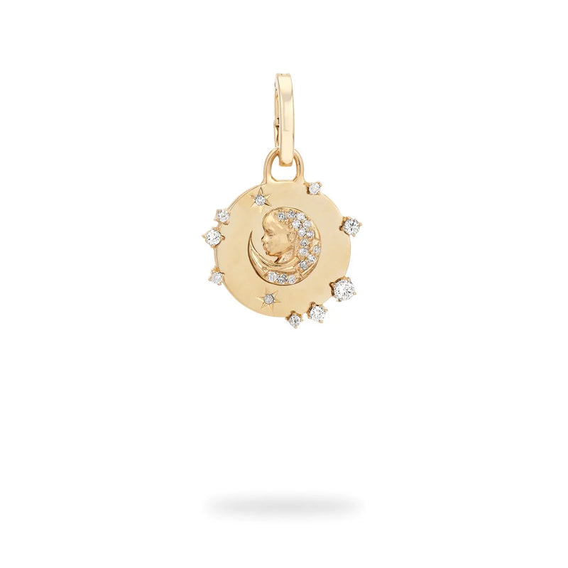 Zodiac Diamond Hinged Charm