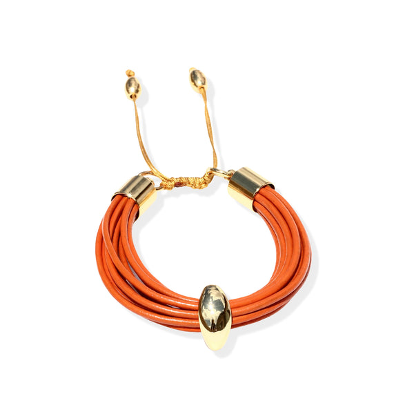 Terra Mali Bracelet In Orange