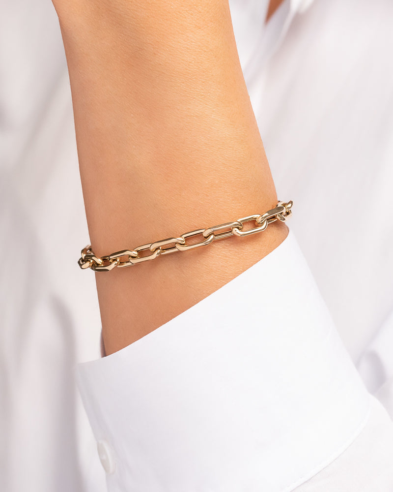 Large Brass Link Bracelet – Robin Steele, Inc.