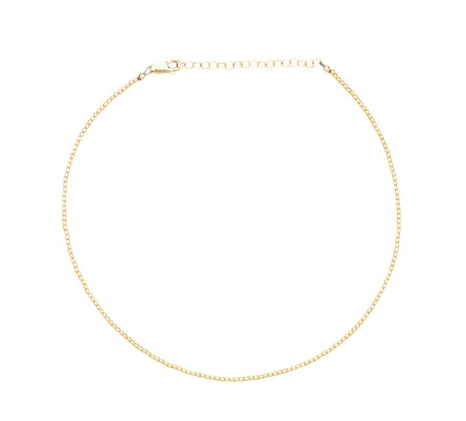 2mm Yellow Gold Filled Necklace