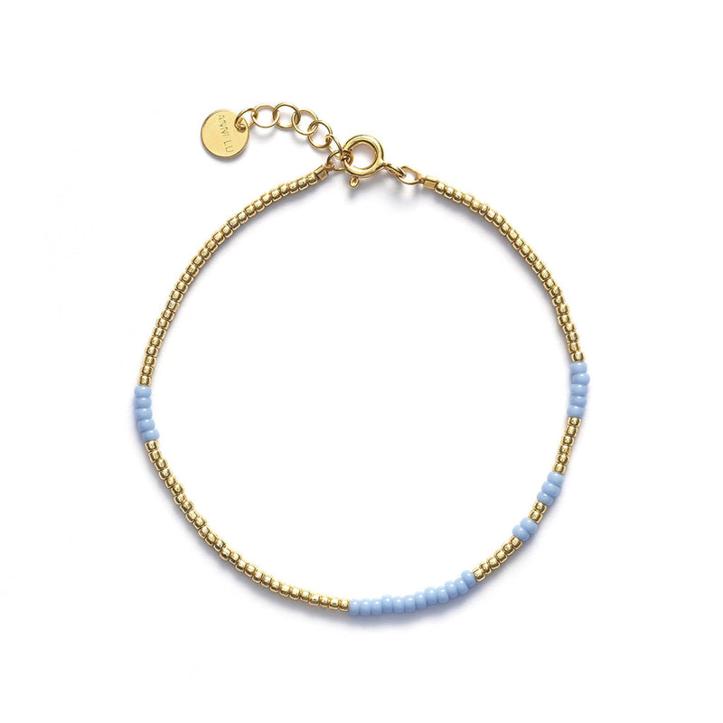 Asym Bracelet in LIGHT BLUE