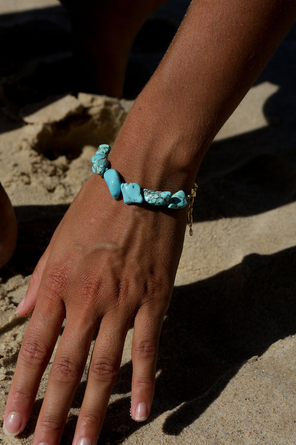 Beach Cocktail Bracelet Aqua