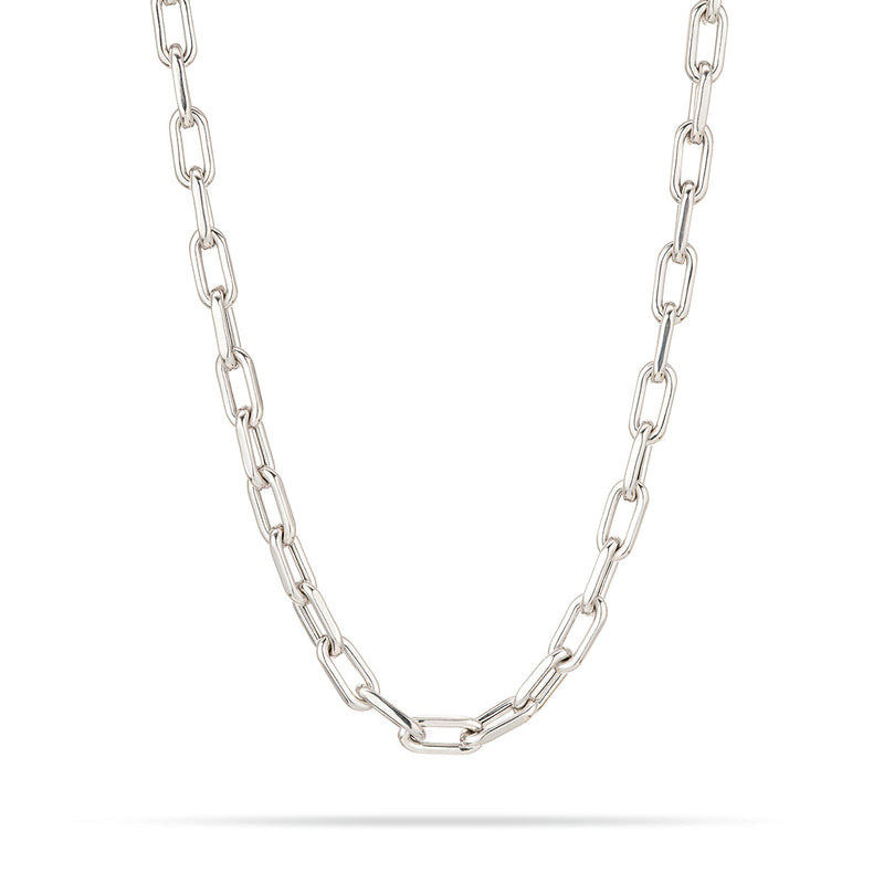 Italian Chain Link Necklace - Main Image