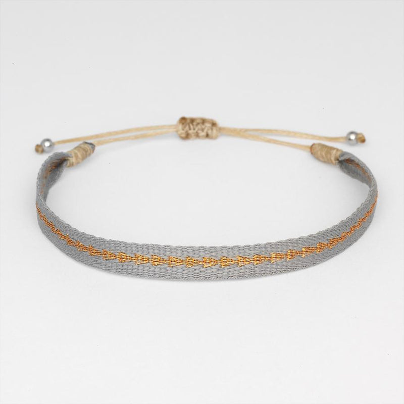 Sophia Grey Gold Bracelet