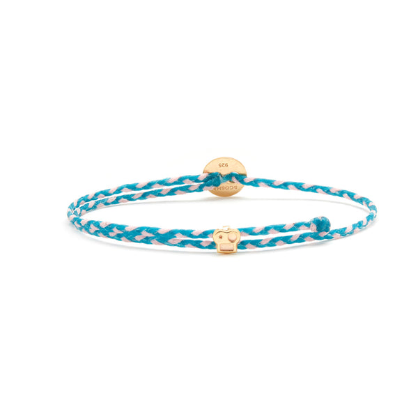 Signature Bracelet Turquoise and light pink