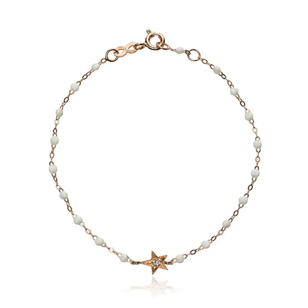 Diamond Star and Gold Bracelet
