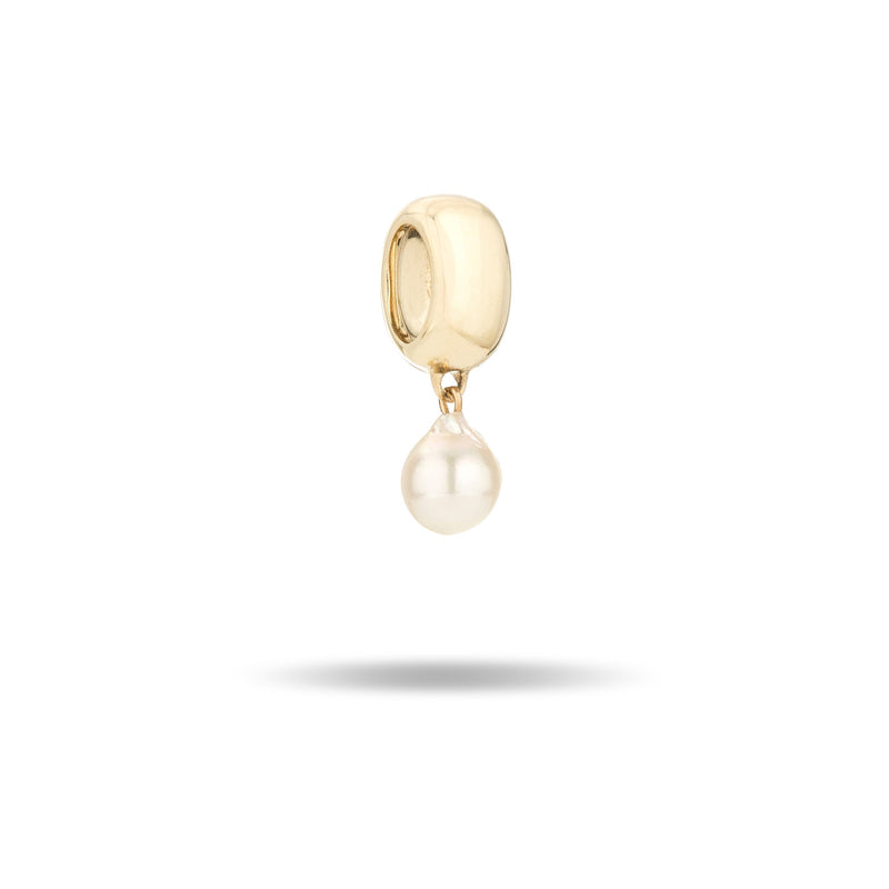 Solid Pearl Drop Bead