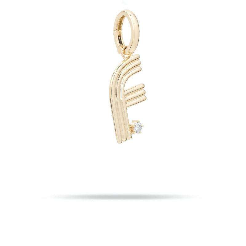 Louis Vuitton LV & Me Letter 'T' Charm Bracelet - Brass Charm