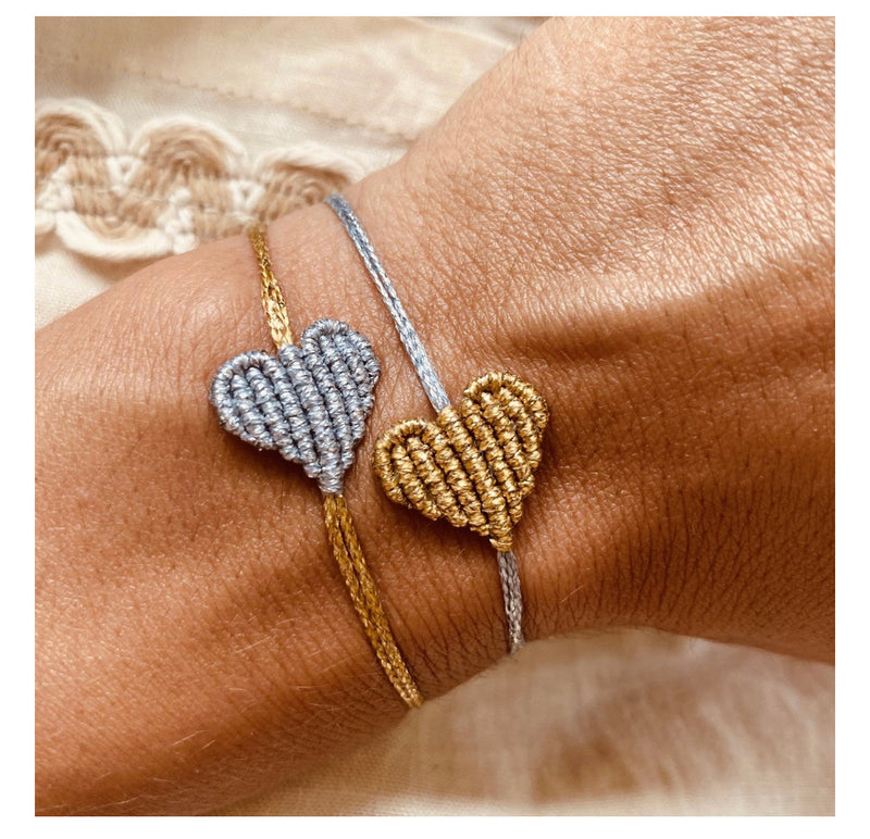 Sweetheart bracelet (multiple colors)
